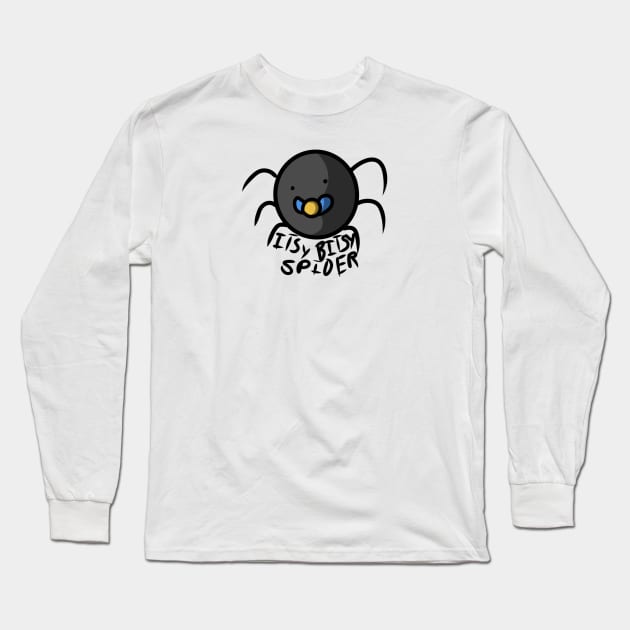 Itsy Bitsy Spider Kids Apparel Long Sleeve T-Shirt by NitroGen